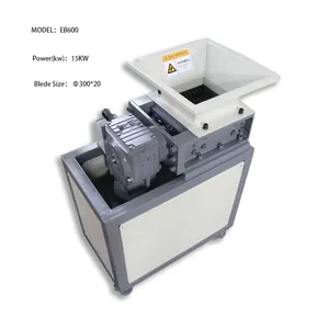 Trituradora de un solo eje EB600, máquina trituradora de metal, producción de desechos