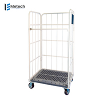 Tables promotionnelles pliables en métal pour un rangement et une présentation pratiques