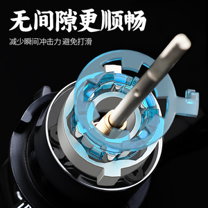 Carrete de Pesca Giratorio Fd4000, Totalmente Metálico, para Mano Derecha, para Pesca en Playa y Océano, de Largo Alcance - Product Image 4