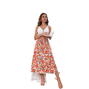 Falda Midi con Estampado de Leopardo para Mujer, Estilo Europeo Americano, Elegante, Ajustada, Sencilla, Informal, de Longitud Media - Product Image 5