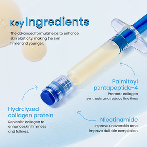 Crème d'essence élastique au collagène enrichie en peptides, nourrit en profondeur, améliore l'élasticité et la fermeté, crème de soin pour la peau - Product Image 1