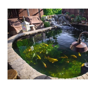 軽量でモダンな抗UV・耐パンク性45mil厚3m長の養殖・農業用EPDM池ライナー - Product Image 1