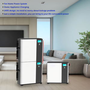 Home Use Hybrid <b>Grid</b> <b>Wall</b>-Mounted 5KW Lithium Iron Phosphate Solar Battery - Product Image 2