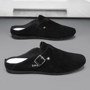 Sandalias de Verano 2025 para Hombre, Estilo Nuevo, Antideslizantes, con Suela Suave, Forro de Malla, Material Sintético Mixto en la Parte Superior - Product Image 2