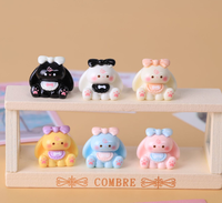 Perles en résine lapin mignon dessin animé Kawaii pour la fabrication de bijoux, chaînes de téléphone, porte-clés, décorations DIY, accessoires pour stylos perlés, mode