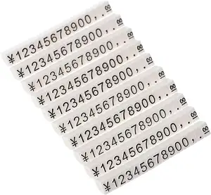 Nhỏ Có Thể Điều Chỉnh Lắp Ráp Khối Hiển Thị Giá Cho Giá Thẻ Rmb Nhật Bản Yên Chữ Số Cube Đồng Hồ Trang Sức Cửa Hàng Truy Cập Dấu Hiệu - Product Image 1