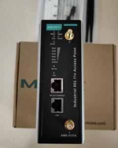 WGZX <span class=keywords><strong>MAXO</strong></span> AWK-3131A Client Wireless industriale 2.4GHz 802.11b G N IP68 convertitore Ethernet da esterno - Product Image 5