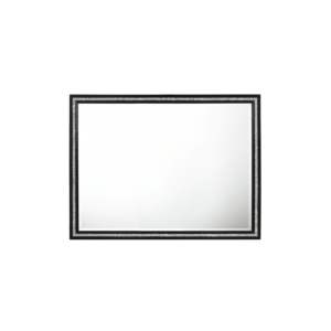 DB Haiden Modern Living Room Decorative <b>Wall</b> <b>Mirror</b> Weathered <b>Black</b> Finish for Home Decoration - Product Image 3