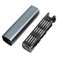 Kit de tournevis de poche de précision 31 pièces en acier S2, 46 en 1, mini, premium, OEM, multifonction, outil de réparation industriel pour téléphone, chrome