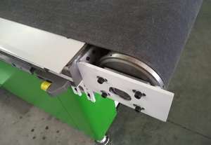 बुद्धिमान स्वचालित फ्लैटबेड सीएनसी कपड़े की प्लॉटर मशीन रूइडा सॉफ्टवेयर 14kw पावर 1 वर्ष की वारंटी सोफा लागू नया/उपयोग - Product Image 3