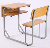 Bureau et chaise d'étude professionnels pour l'école/bureau et banc pour étudiants universitaires/table et chaise d'école pour collège/ensemble de meubles d'école