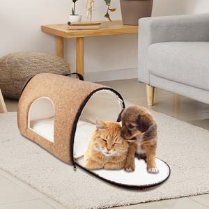 Novedades: Cama para Gatos 2 en 1, Moderna, Tipo Cueva, Transportín para Gatos, Práctica Cama Cueva para Gatos de Interior y Exterior - Product Image 1