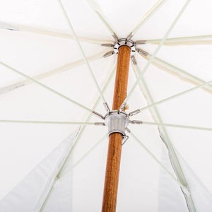 Sombrilla redonda <span class=keywords><strong>de</strong></span> lujo para exteriores <span class=keywords><strong>de</strong></span> 7 pies al por mayor, sombrilla <span class=keywords><strong>de</strong></span> Sol <span class=keywords><strong>de</strong></span> poste <span class=keywords><strong>de</strong></span> madera personalizada para patio junto a la piscina, playa, mercado, centros turísticos - Product Image 5