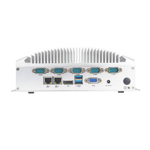 OEMインダストリアルIPC MFC-2300 Intel Celeron J3160クアッドコア8GB RAM SSD/HDDストレージVGA + DPデュアルファンレス埋め込みコンピュータケース - Product Image 3