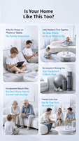 Console de jeu portable M58 Cube à détection de mouvement, projecteur vidéo HD interactif pour la famille, idéal pour les jeux d'intérieur des enfants