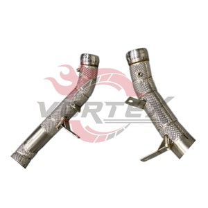Tubo de Escape Vortex para Mercedes Benz AMG W213 E63 E63S SS304, Tubos de Escape de Alto Flujo, Convertidor Catalítico - Product Image 3