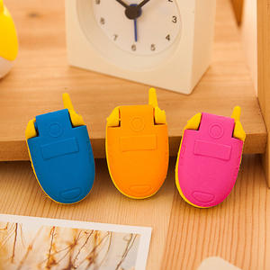 Borrador de Lápiz con Forma de Teléfono Kawaii, Creativo, Bonito y Novedoso, para Niños, Estudiantes, Oficina, Material Escolar, Papelería - Product Image 4
