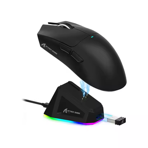 Souris de jeu optique légère ATTACK SHARK X11 avec base de charge magnétique, 2,4 GHz, Bluetooth, filaire, 3 modes pour <span class=keywords><strong>PC</strong></span>, ordinateur portable, jeux - Product Image 3