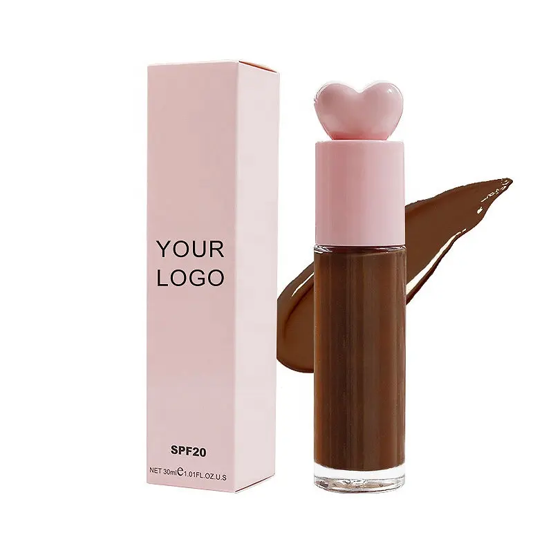 Private Label Custom Logo Make Up Foundation Private Label Foundation Face Foundation Water Proof