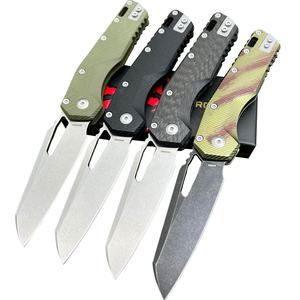 Navaja de Bolsillo Personalizable MT MSI HK FB132, Calidad OEM, DIY, Afilada como una Cuchilla, Aleación de Aluminio G10, Acero con Alto Contenido de Carbono, Plegable, para Camping y Senderismo - Product Image 1