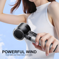 IMYCOO Haute Vitesse Compact Portable Led Affichage Poche Ventilateur De Poche Puce Intelligente Rechargeable KC CE FCC 4500mAh Batterie Mini Ventilateur