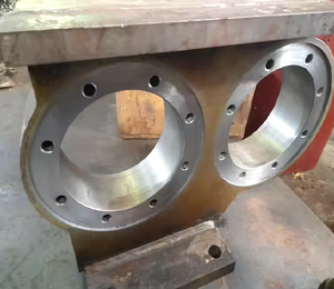 Boîtier de roulement à double alésage en alliage essentiel pour le métal et la métallurgie Condition des machines Nouveau type de pièces d'usinage - Product Image 1