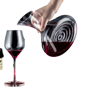 <span class=keywords><strong>Carafe</strong></span> en Verre Cristal Transparent Soufflé à la Main en Forme de U de Design Moderne et Décanteur à Vin Rouge Très Populaire Décanteur <span class=keywords><strong>Globe</strong></span> - Product Image 4