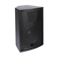 Haut-parleur audio professionnel 15 pouces à néodyme haute résolution, tweeter haute fréquence, pour divertissement KTV, moniteur de scène PA large bande