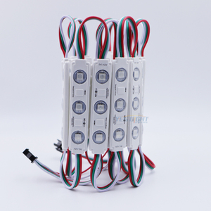 Ngoài trời IP65 không thấm nước DC 12V 7515 SMD 5050 0.72 Wát 3LED RGB ws2811 IC tiêm LED <span class=keywords><strong>MODULE</strong></span> cho các dấu hiệu quảng cáo hộp Đèn - Product Image 1