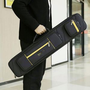 Étui de transport souple et robuste pour queues de billard, personnalisé, étanche, en toile Oxford, pour 3 queues et 4 fers, résistant à l'usure, certifié BSCI - Product Image 4