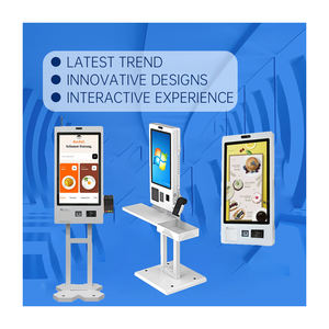 Kiosque à écran tactile Crtly OEM, kiosque en libre-service, kiosque mural Android, <span class=keywords><strong>terminal</strong></span> <span class=keywords><strong>de</strong></span> <span class=keywords><strong>paiement</strong></span> pour <span class=keywords><strong>restaurant</strong></span> avec imprimante - Product Image 4