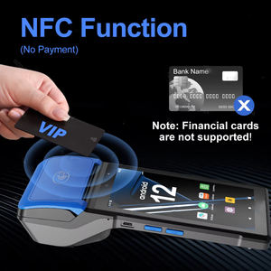 <span class=keywords><strong>Terminal</strong></span> de point de vente <span class=keywords><strong>portable</strong></span> mobile NFC WiFi BT avec scanner de codes-barres 1D 2D Android 4G, impression thermique à haute vitesse pour la logistique - Product Image 4
