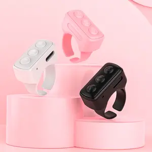 Wireless Scrolling Control Page Turner Rechargeable Ring Design remote controller Compatible with iOS/Android