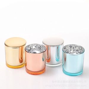 Colorful Electroplated Glossy <b>Large</b> <b>Cup</b> Indoor Living Room Decoration Holder Glass Handicrafts - Product Image 4