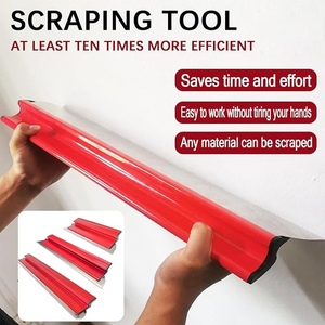 Thép không gỉ Lưỡi dao <span class=keywords><strong>Putty</strong></span> làm mịn sơn kết thúc thạch cao Công cụ xây dựng vách thạch cao skimming vách thạch cao lưỡi dao - Product Image 4