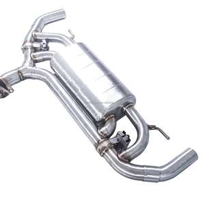 ท่อไอเสียแบบ Catback ยี่ห้อ REV สำหรับรถยนต์ <span class=keywords><strong>BMW</strong></span> <span class=keywords><strong>330e</strong></span> G20 B48 2.0T Hybrid ปี 2019-2024 พร้อมระบบวาล์วไฟฟ้า  ผลิตจากท่อ SUS304 - Product Image 2