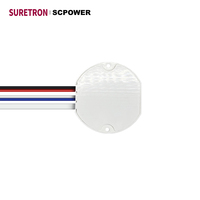Conducteur LED dimmable 5 en 1 AC 220-240V 10 15 20 30 40 50 Watt rond Triac 0-10V Sortie D3-42V pour éclairage LED
