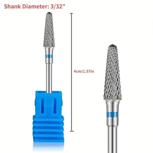 Broca Profesional de Carburo de Tungsteno para Uñas, 1 Unidad, Fresadora Eléctrica, Herramienta de Manicura y Pedicura con Limas para Uñas - Product Image 5