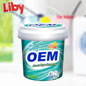 Liby Grepower omo One of the Largest Detergent Factories in China 1KG Top Brand Super Detergent Laundry Powder omo