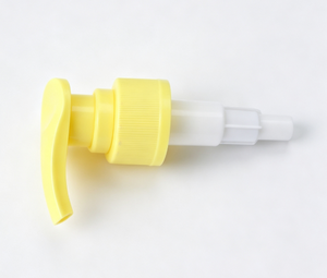 Pompe distributrice de lotion en plastique PP jaune en gros 33/415 4cc avec verrouillage par torsion pour bouteilles de savon liquide cosmétique - Product Image 3