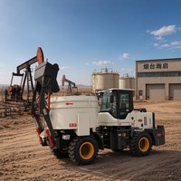 Bétonnière rotative montée sur camion 2m3, auto-chargeante, à tambour réversible, moteur, système entièrement hydraulique pour la construction