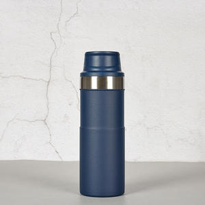 Bouteilles isothermes en acier inoxydable à double paroi, nouveau style, pour café, avec couvercle à pression - Product Image 5