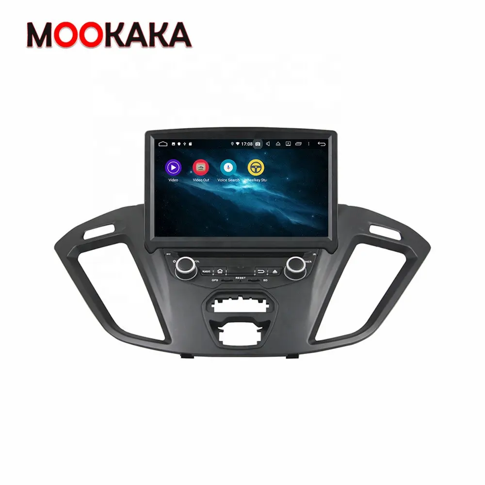 2 din Android 10 car radio For Ford Transit Custom 2006 Navigation auto audio car BT multimedia Head Unit Touch Screen