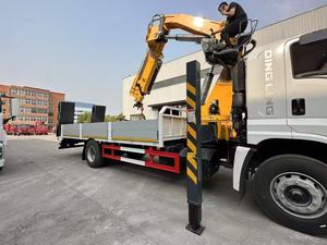 ISUZU Chasis Precio al por mayor de fábrica Multipropósito Plegable Brazo telescópico Grapple <span class=keywords><strong>Grabber</strong></span> Camión Wrecker con grúa montada - Product Image 3