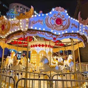 2025 phổ biến <span class=keywords><strong>Carousel</strong></span> ngoài trời công viên chủ đề sang trọng vui vẻ đi vòng 16/24/36 ghế <span class=keywords><strong>Carousel</strong></span> để bán - Product Image 2