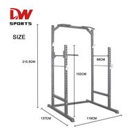 DW SPORTS Rack de musculation multifonction robuste avec barre de traction pour la maison, l'entraînement de force et l'haltérophilie