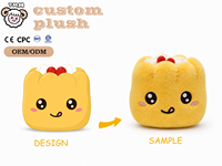 Jouet en peluche personnalisé, kawaii, nourriture, dessert, animaux en peluche doux, figurines en peluche, OEM ODM, mignon pour les enfants, cadeau