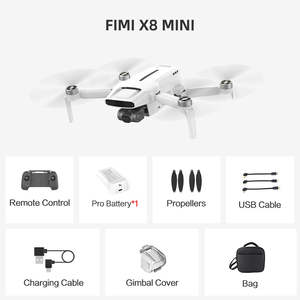 X8 Mini Máy Ảnh Drone Chuyên Nghiệp Điều Khiển Từ Xa Quadcopter <span class=keywords><strong>RC</strong></span> Máy Bay Trực Thăng 8Km FPV 3-Trục <span class=keywords><strong>Gimbal</strong></span> 4K Máy Ảnh GPS RTF - Product Image 5