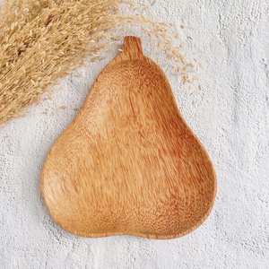Top new <b>Plate</b> Dish Coconut dish Vietnam Wood Party Party Dishes & <b>Plates</b> Polished Animal Eco-Friendly - Product Image 3