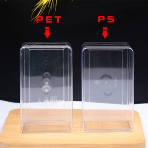 Boîte en plastique personnalisée ODM pour biscuits, boîte de présentation rectangulaire pour fraises, boîte en plastique transparente pour bonbons et aliments médicinaux - Product Image 4